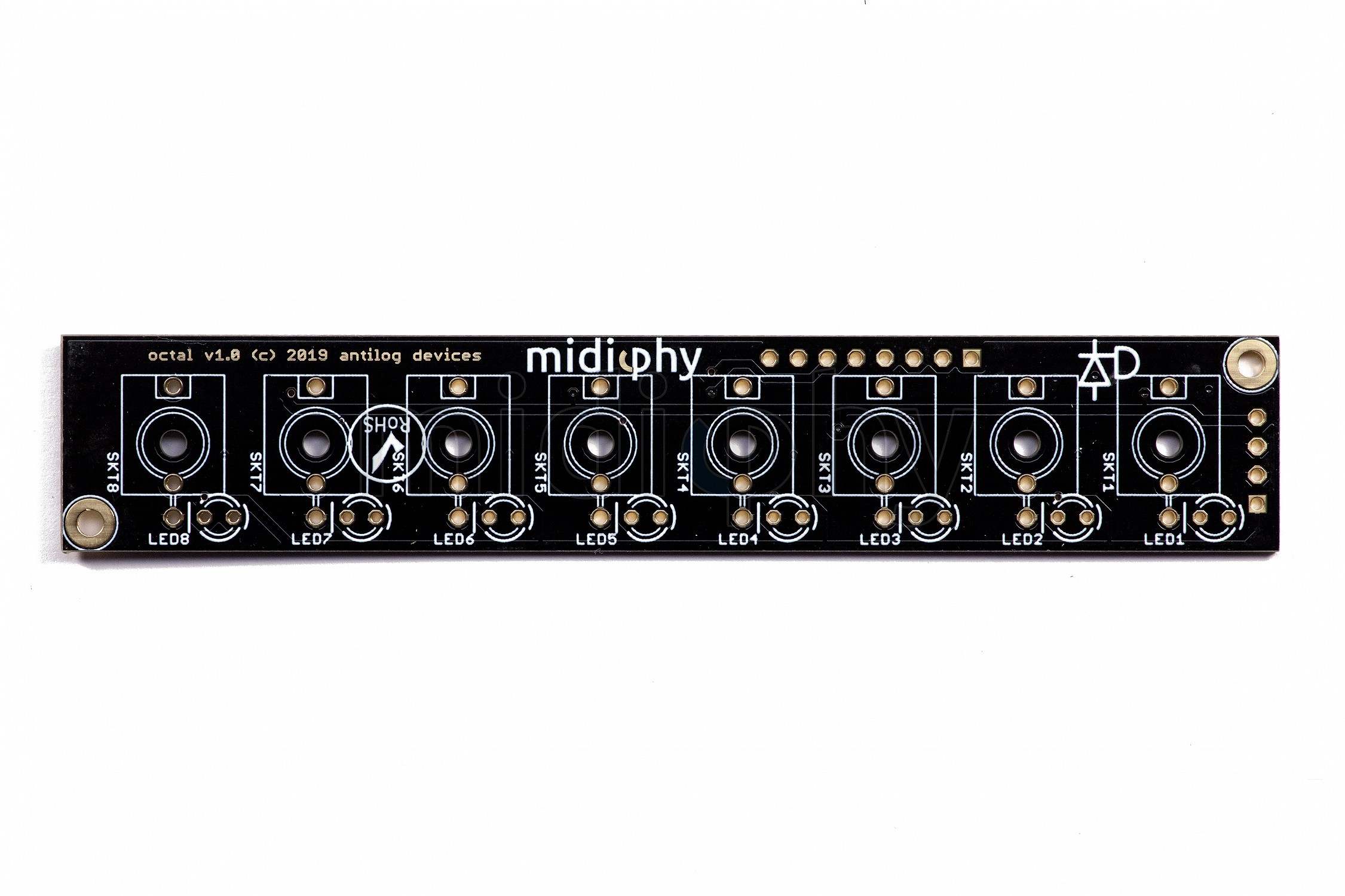 midiphy - Octal PCB (Eurorack) - MIDIbox shop, DIY MIDI sequencer ...