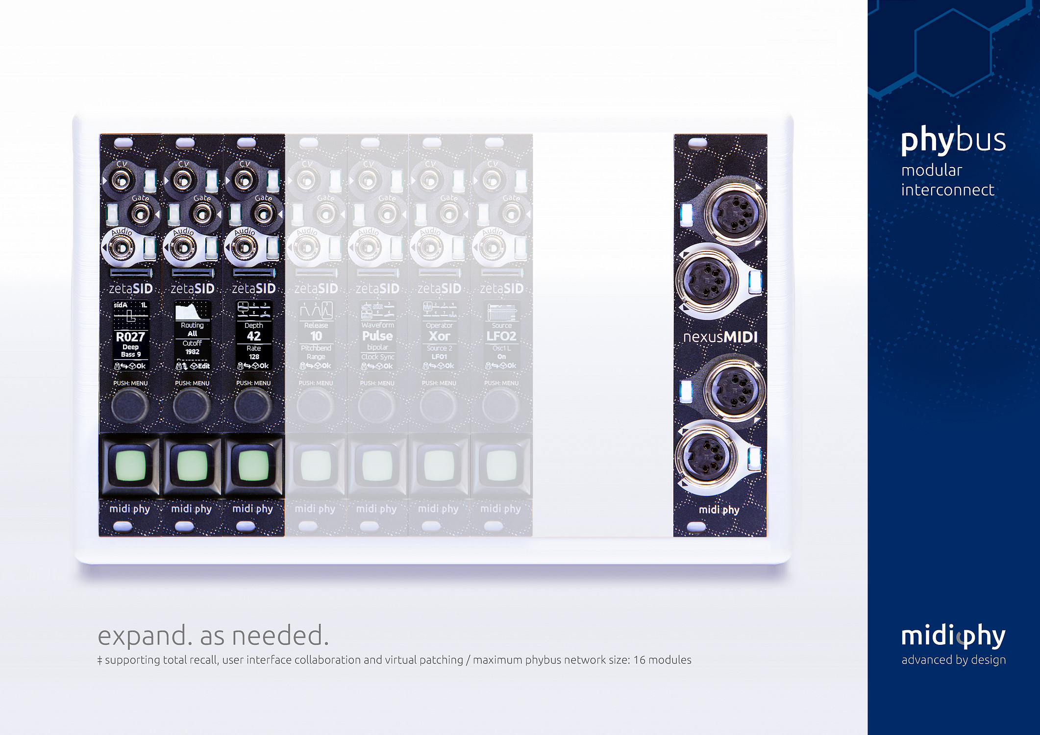 midiphy - nexusMIDI quad MIDI DIN expander - MIDIbox shop, DIY MIDI ...